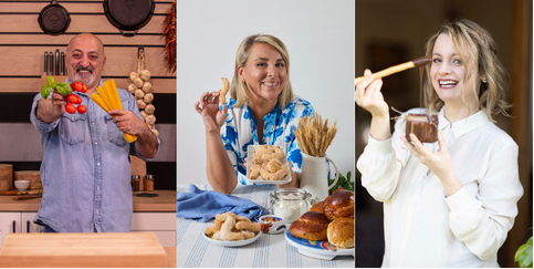 Luca Pappagallo, Giusi Battaglia e Fabiola Di Sotto da Eataly Smeraldo per BookCity 2024