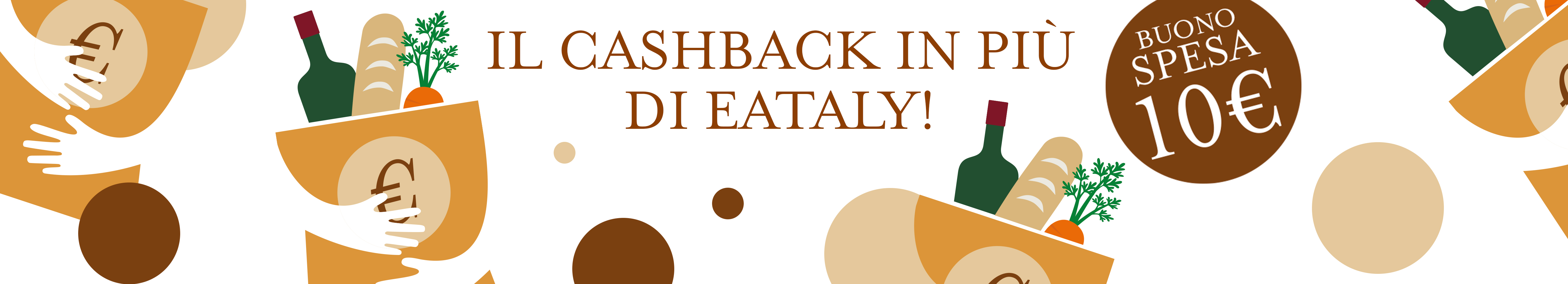 Il Cashback in più di Eataly Roma