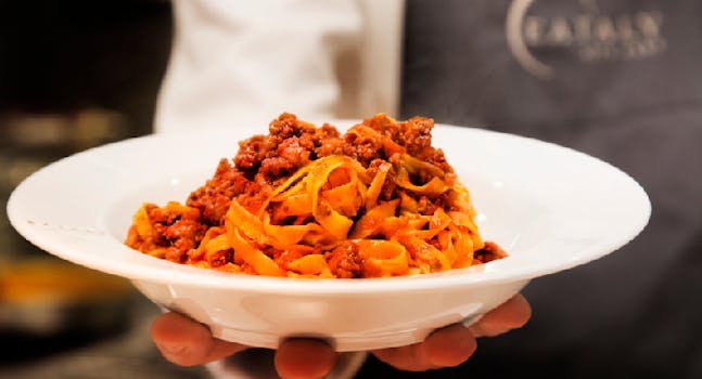 Tagliatelle al ragù di Eataly