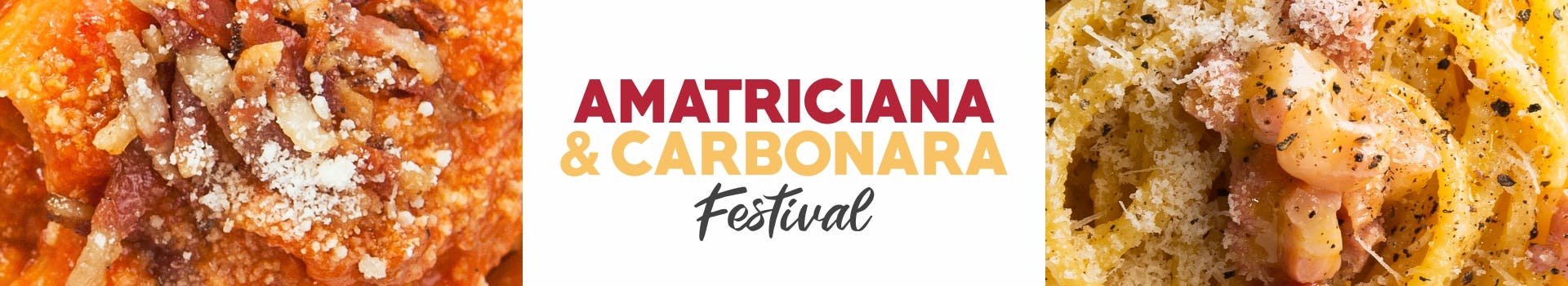 Amatriciana & Carbonara Festival Roma