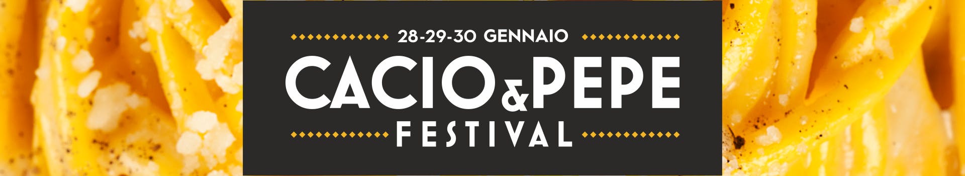 Cacio e Pepe Festival Eataly Roma