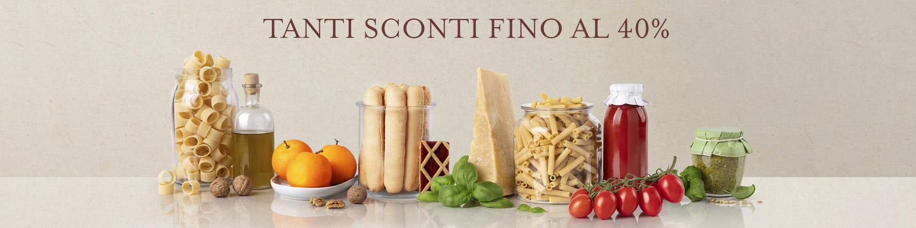 Tanti sconti fino al 40%