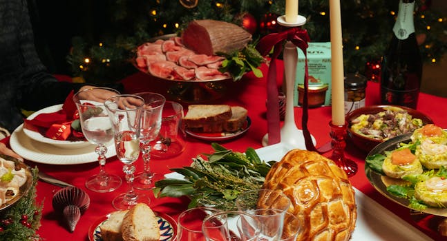 Prenota il menu delle feste