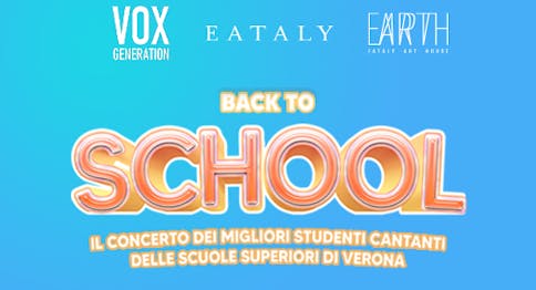 Vox Generation - Back to school - Eataly Verona