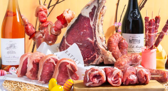 La Pasqua di Eataly: carne Macelleria e vino