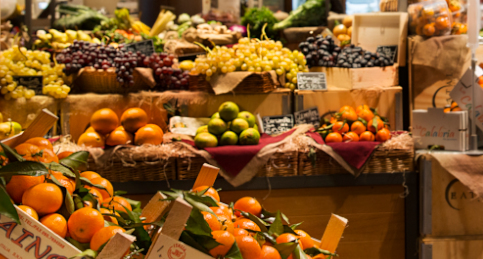 Il reparto Ortofrutta di Eataly