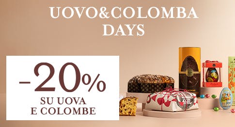 Uovo & Colomba Days - Eataly