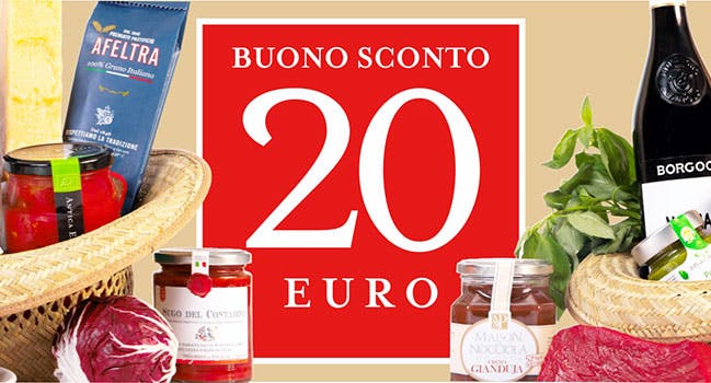 Buono sconto 20 €