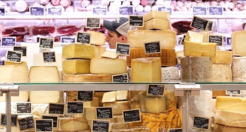 Cheese at Eataly