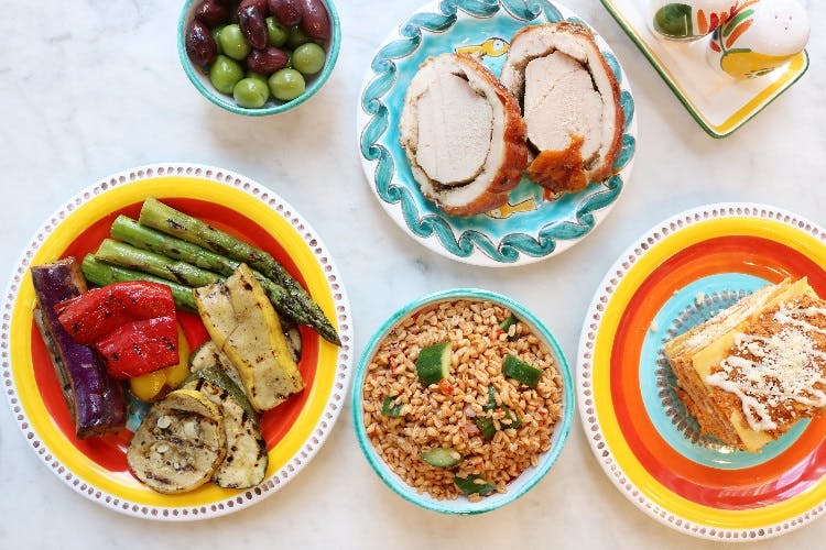 Eataly Downtown gastronomia dishes variety