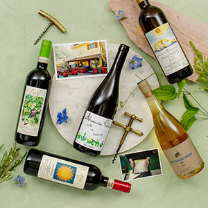 don't forget the vino