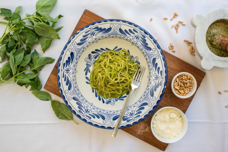 Pesto linguine