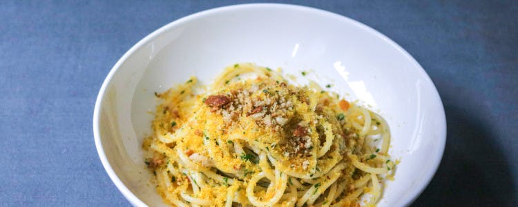 Spaghetti bottarga