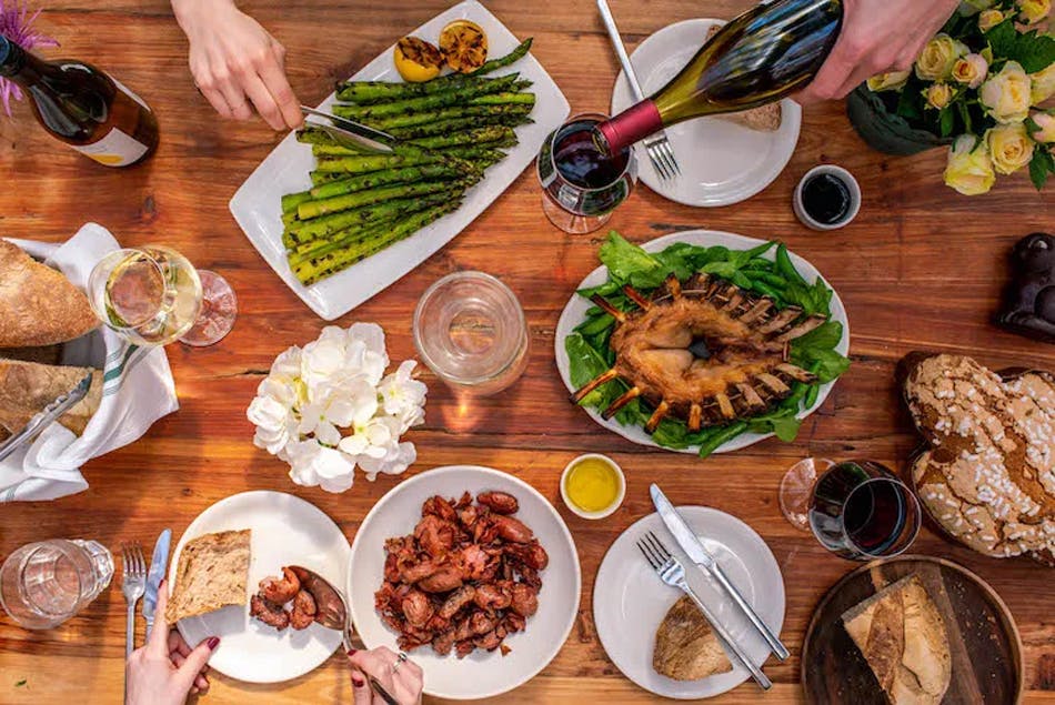 Easter table