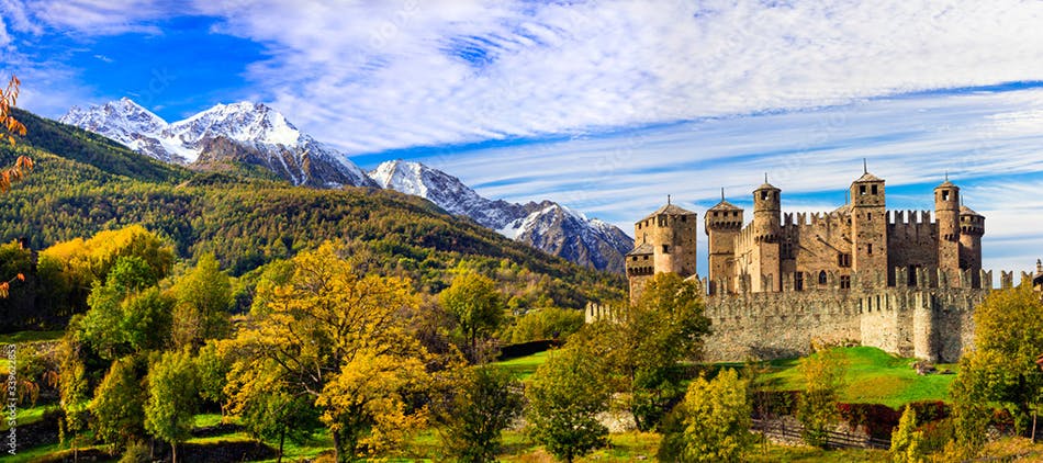 Castle in Valle d'Aosta