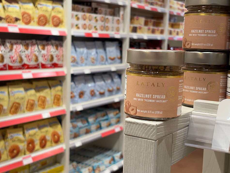 Eataly hazelnut spread