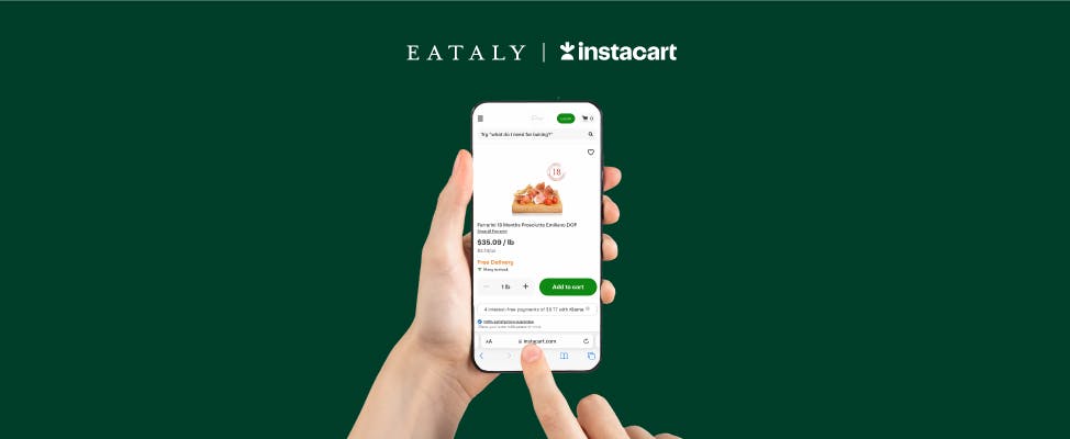 Eataly X Instacart