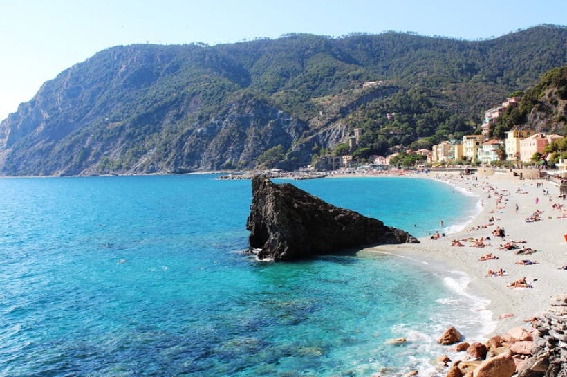 Photo of a summer beach day in Tuscany