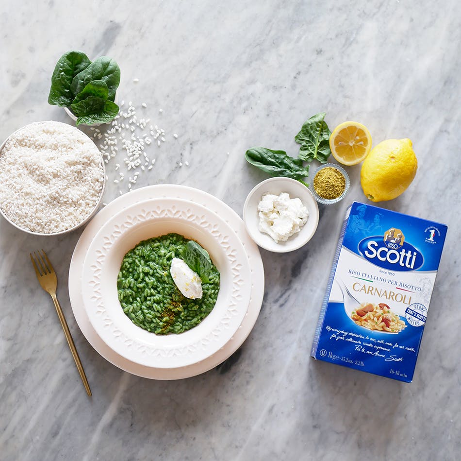 Riso Scotti Spinach Risotto