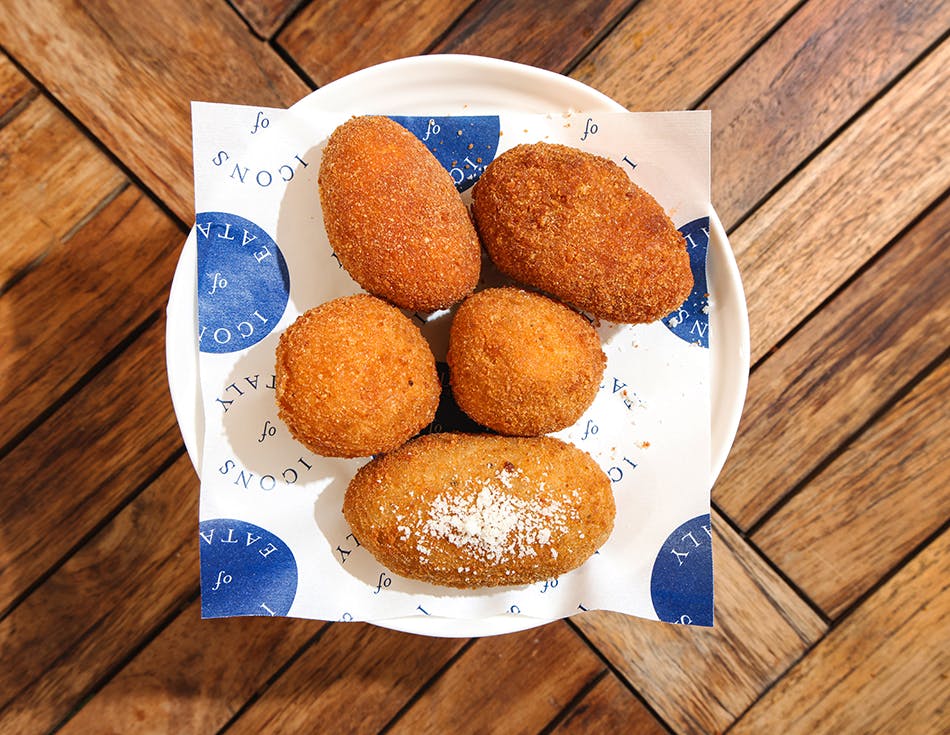 Sicilian Arancini and Roman Suppli