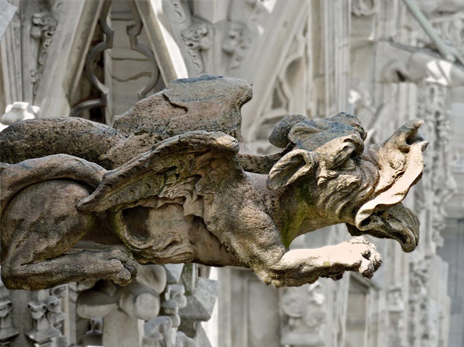 Milan gargoyle