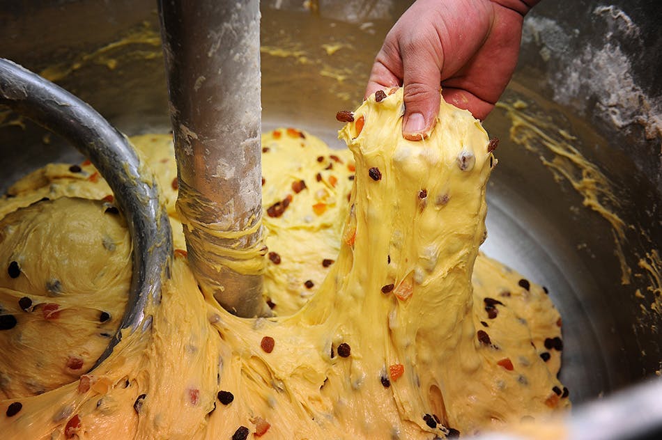 Panettone dough