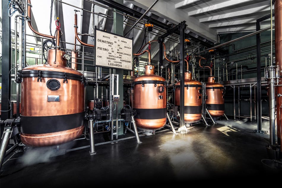 Luxardo Copper Pot Stills