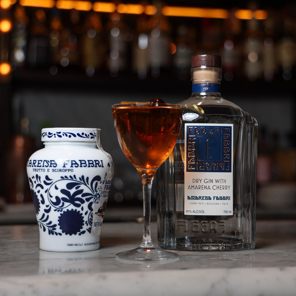Ciliegia Amara with Fabbri Gin