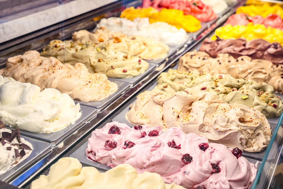 Gelato Counter at Eataly