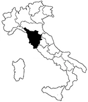 Tuscany map