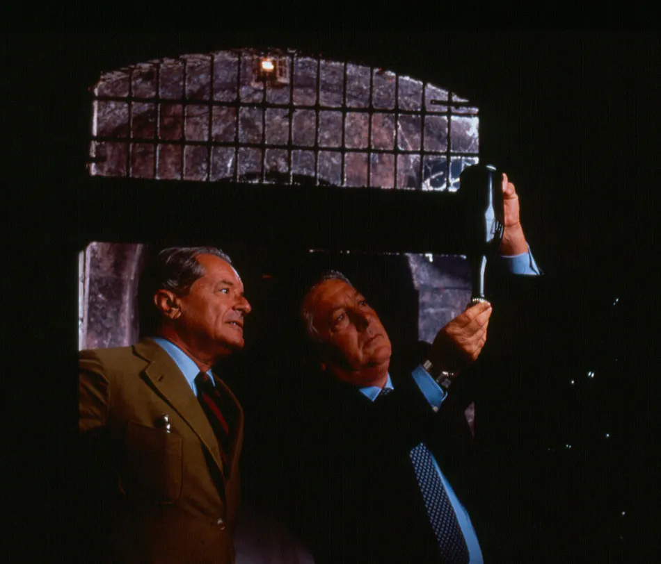 Franco Ziliani and Count Guido Berlucchi