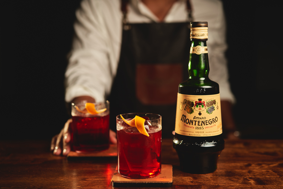 Montenegroni with Amaro Montenegro