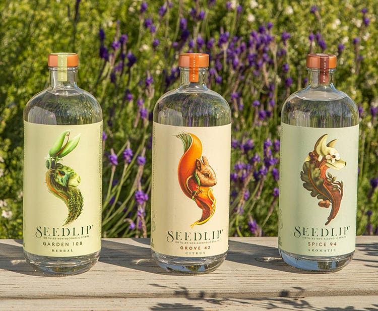 Seedlip in three flavors