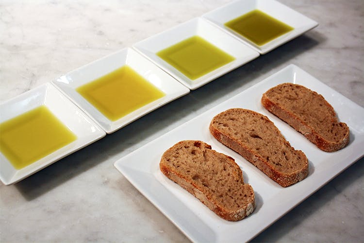 Olive oil tasting