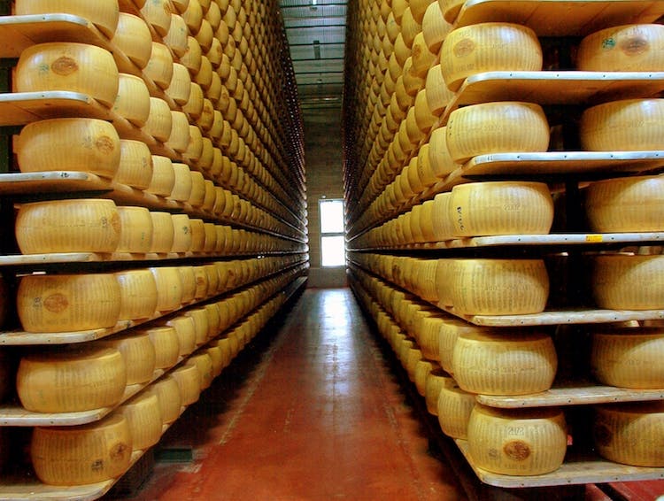 Parmigiano Reggiano factory