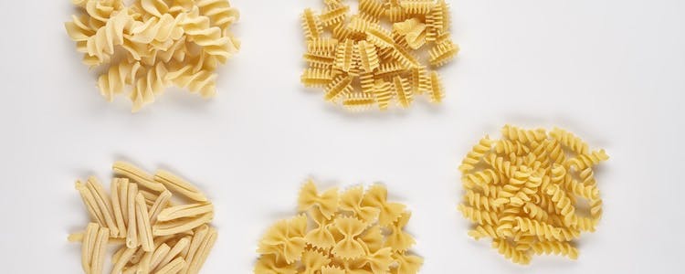 Twisted pasta types