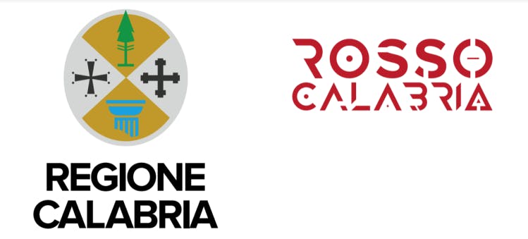 Regione Calabria and Rosso Calabria logos