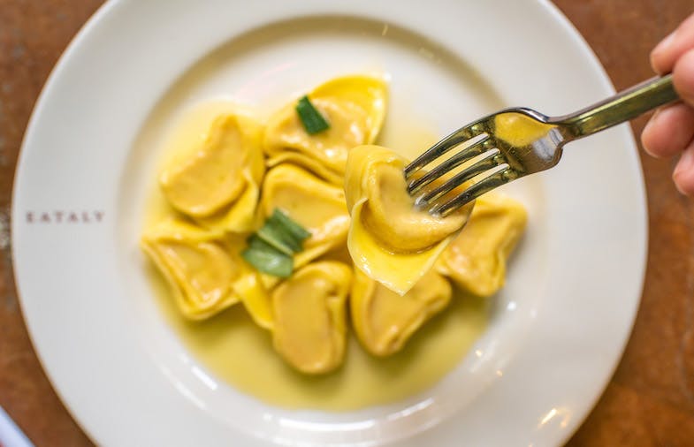 Squash ravioli