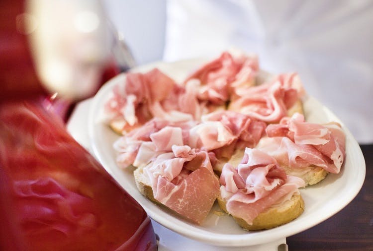 Italian prosciutto