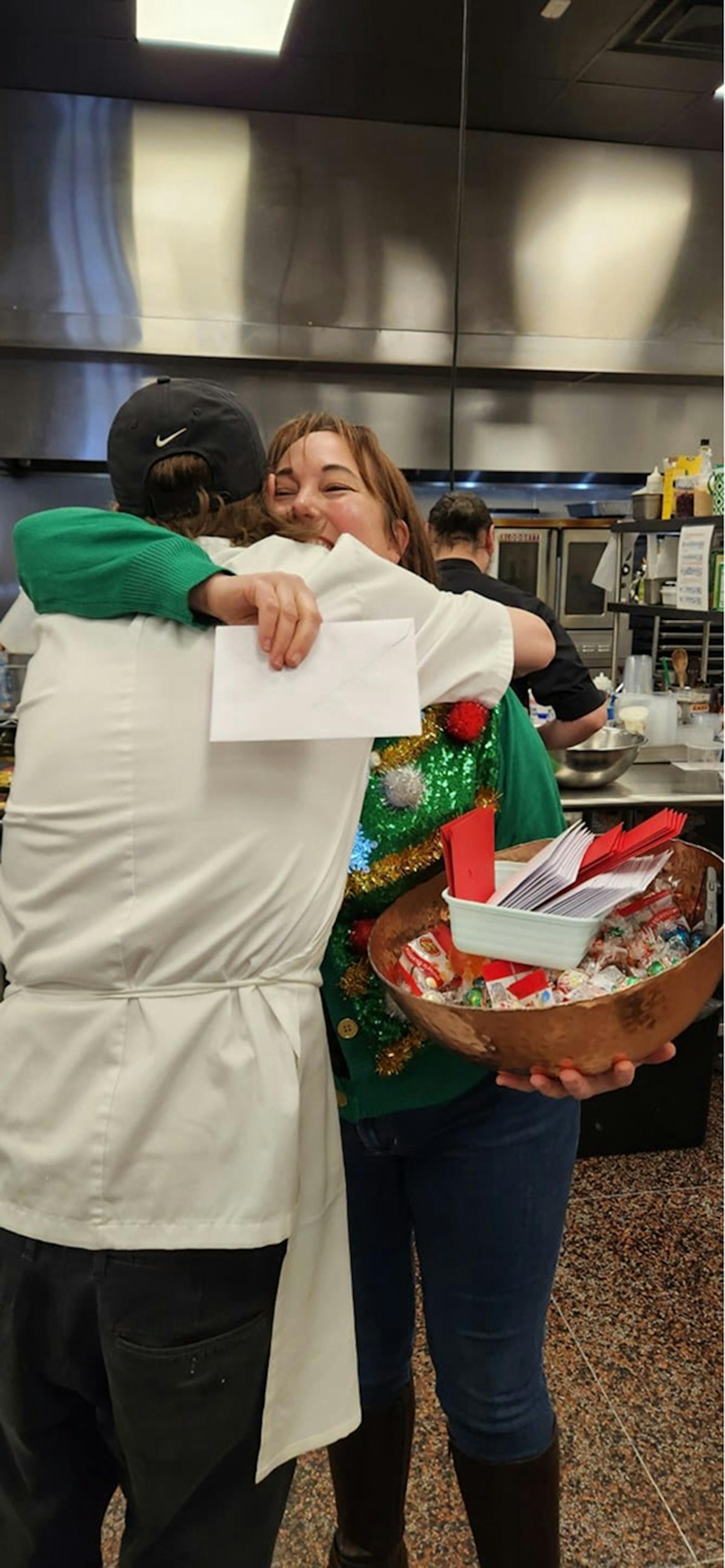 Holiday party in the Kitchen