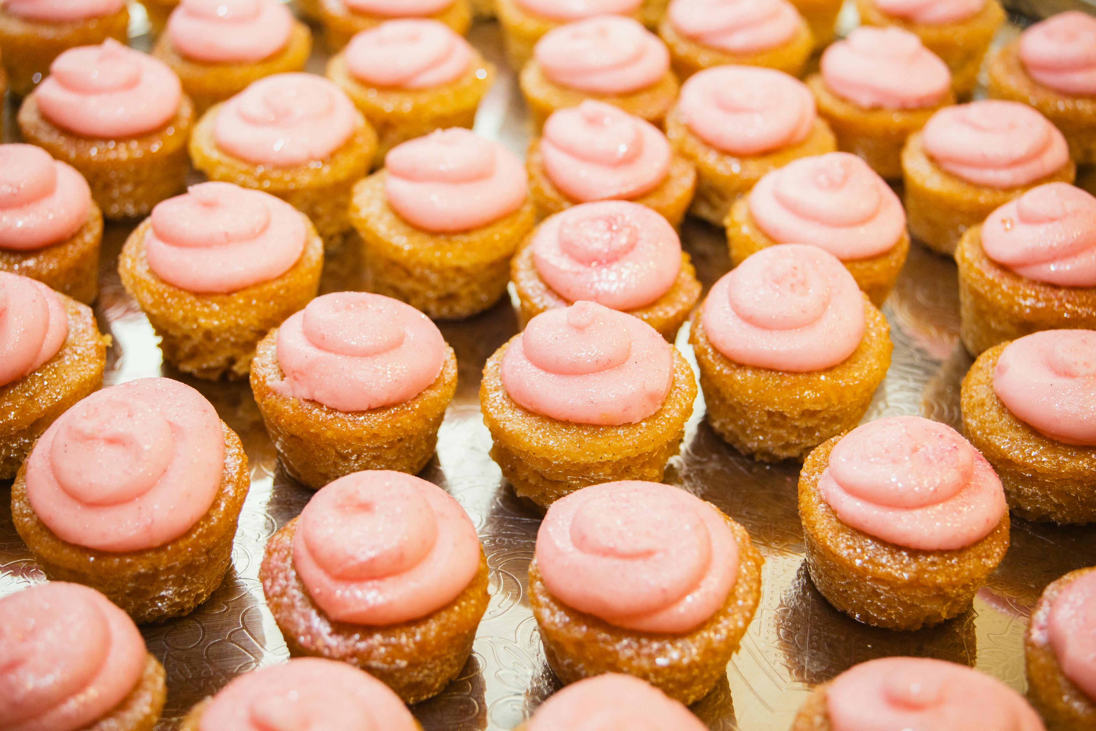 Pink cupcakes