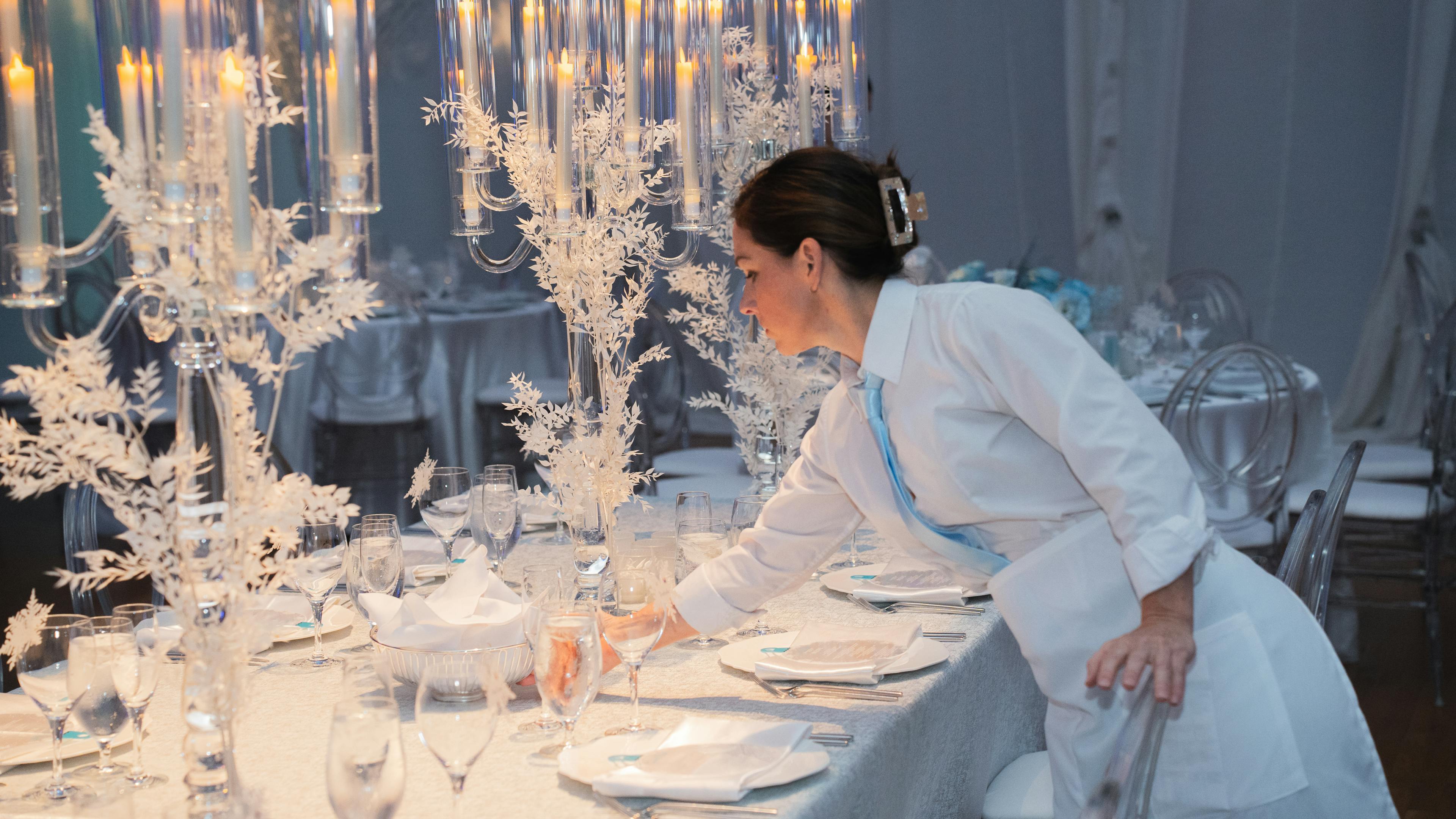 Server at event