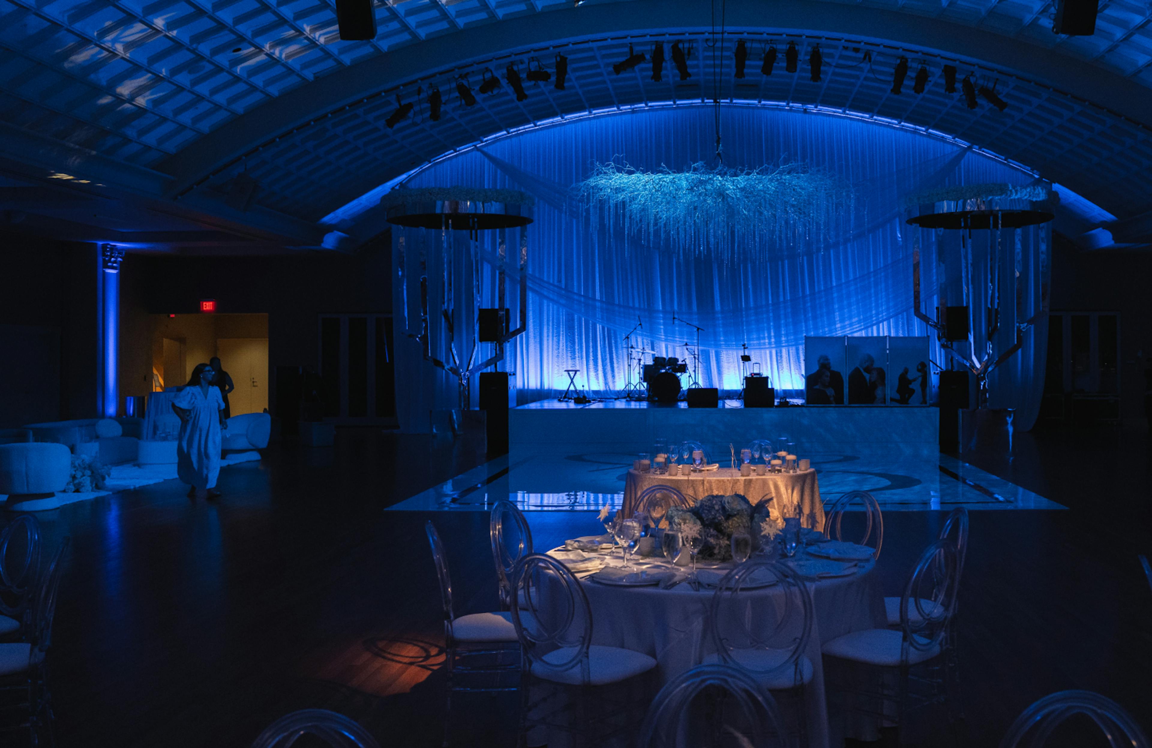 Stage at Music Hall event