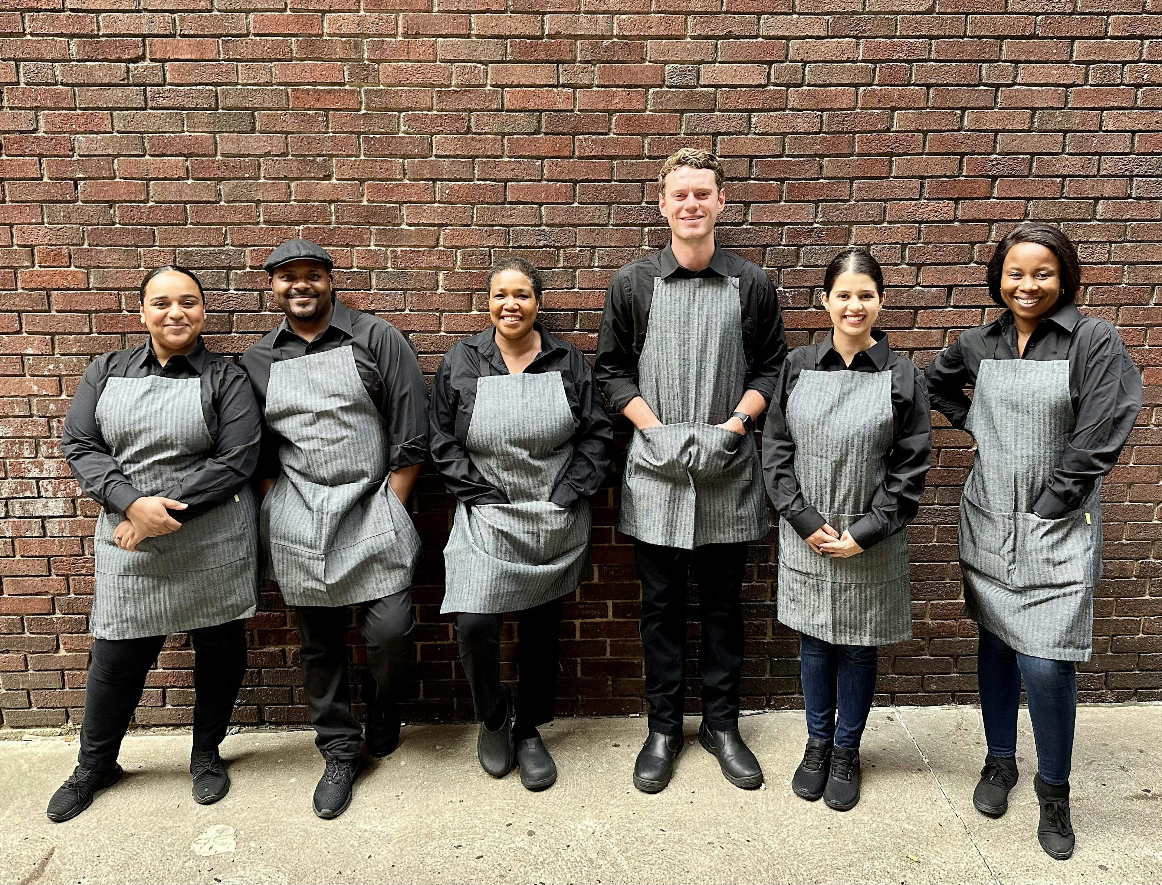 Service staff at event