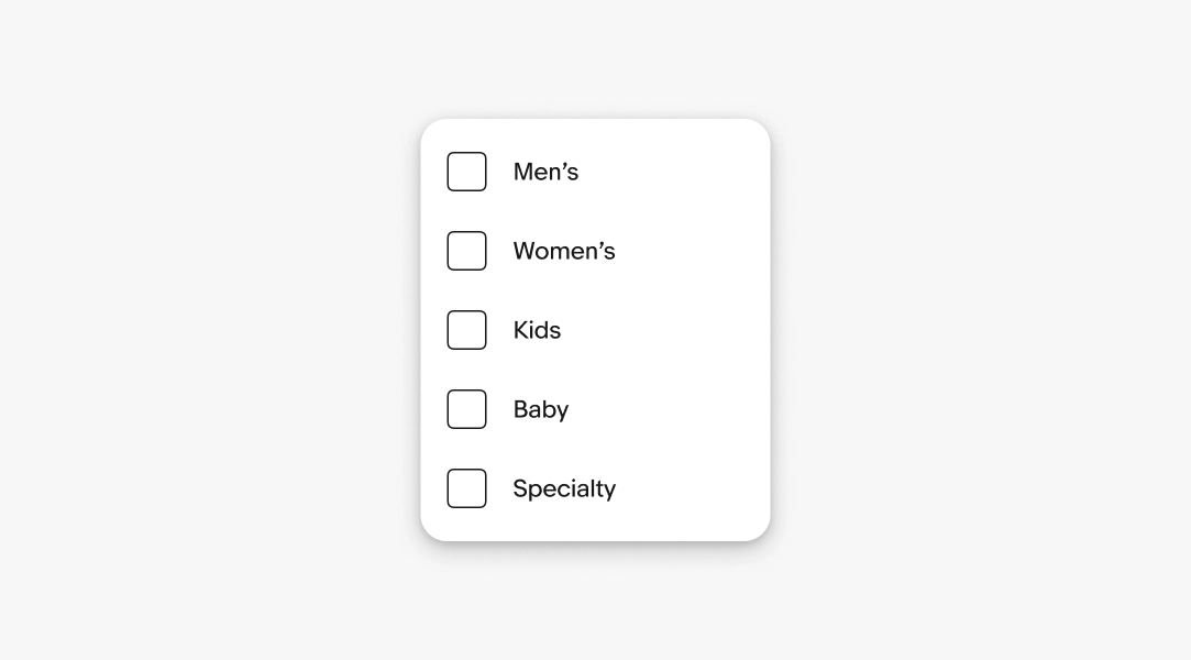 Menu listing labels: Research, Store, Performance, Payments, Help, Settings.