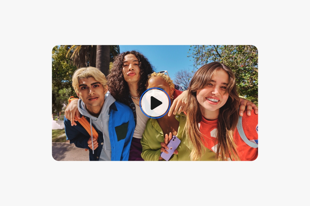 A group of toggle buttons in states of rest, selection and focus.