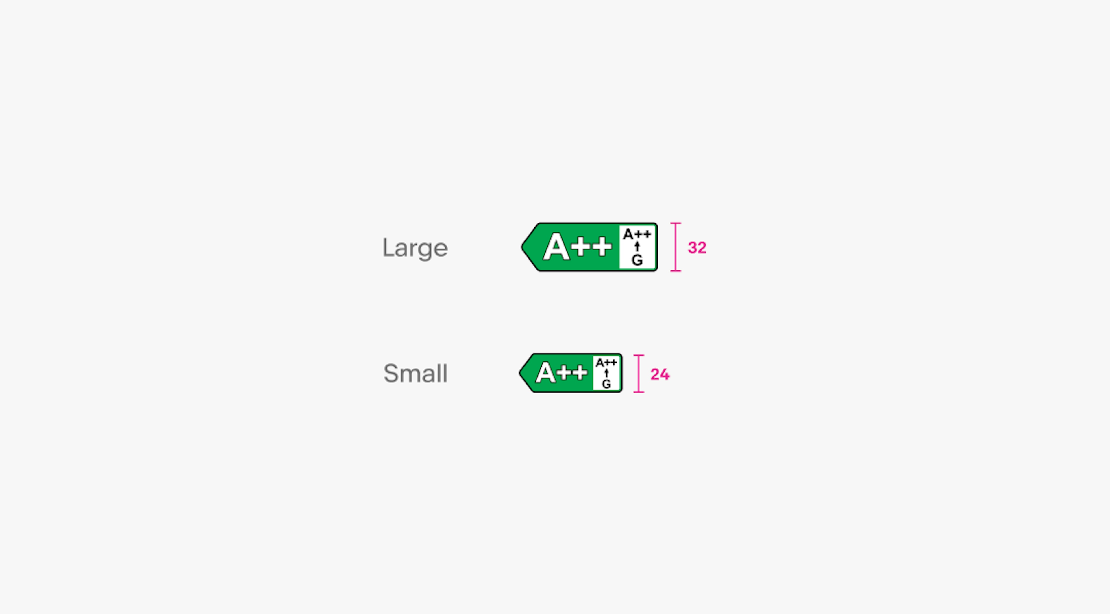 Two EEK icon sizes in large 32px and small 24px.