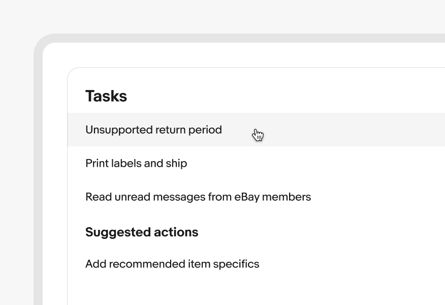 A column with two sections, each containing a section title and list group. The column stretches all the way across a large screen, so the trailing metadata isn’t visible within the frame leading to difficultly tracking information across the screen.