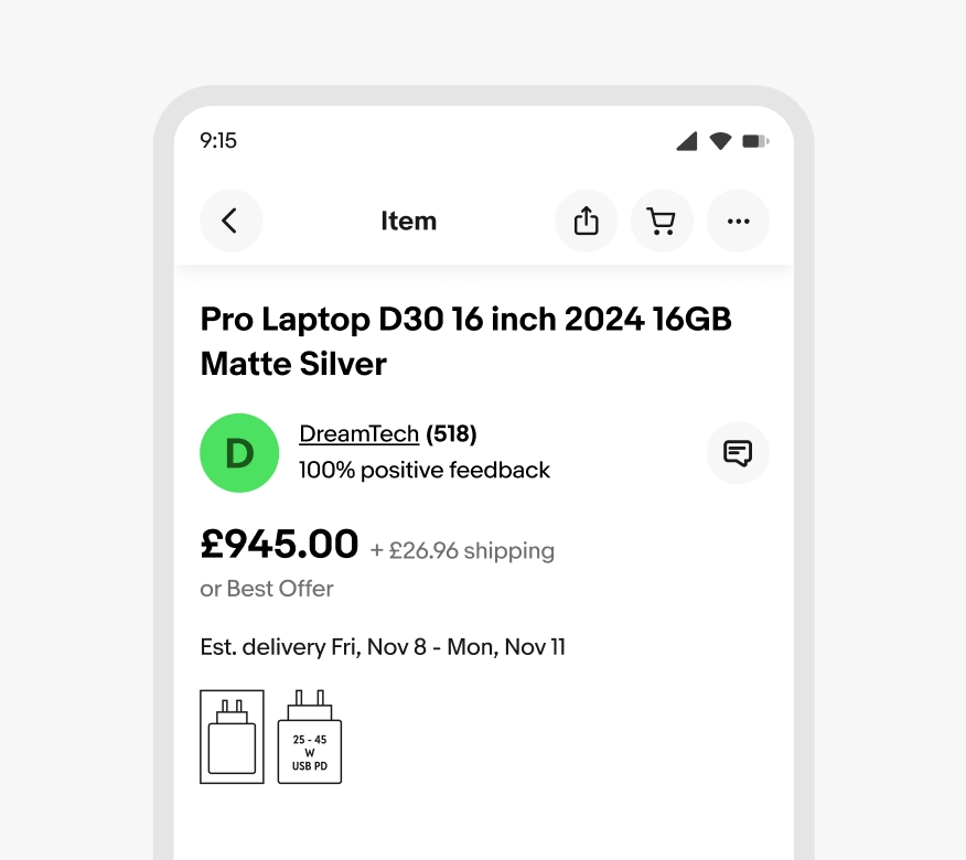 The CCD pictograms closer to the item’s price.
