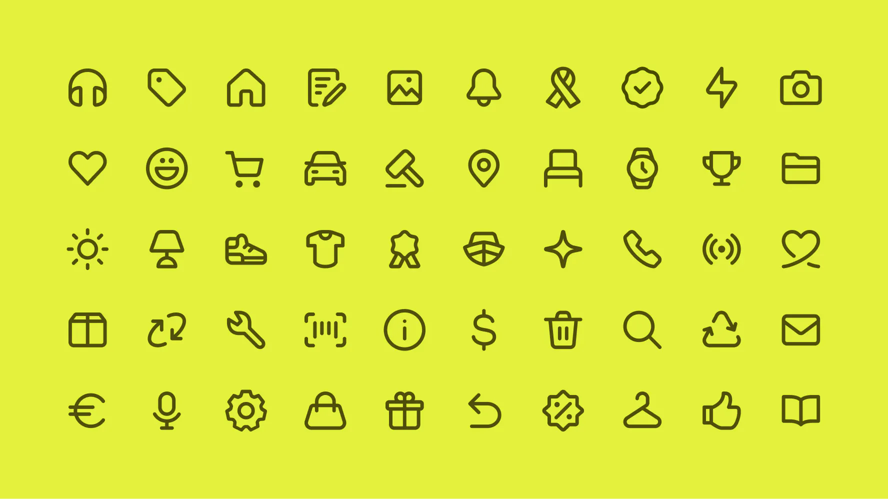 Our Icons | Iconography | Foundations | eBay Playbook